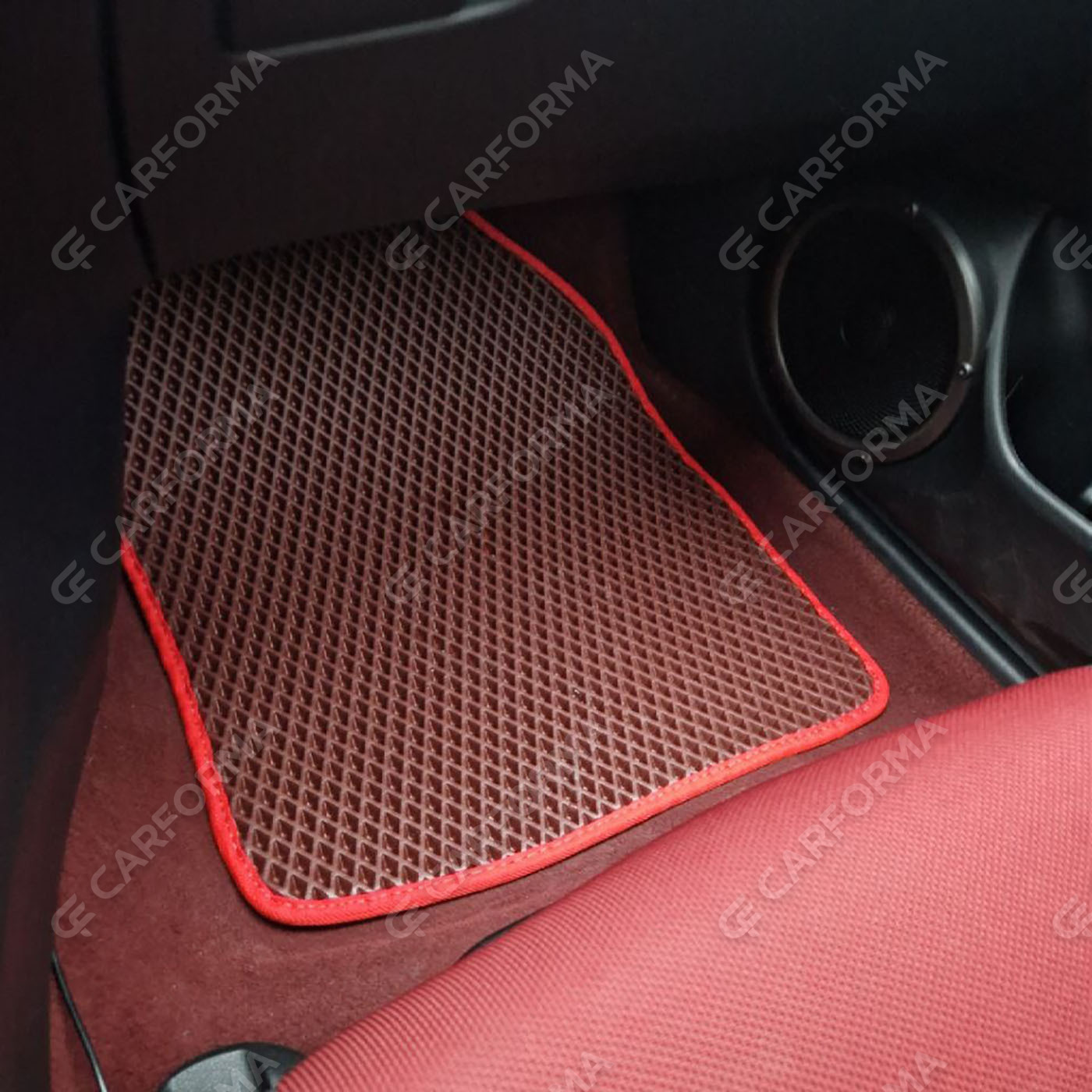 Ворсовые коврики на Honda Civic VIII 3d 2006&nbsp;-&nbsp;2011 в Петрозаводске