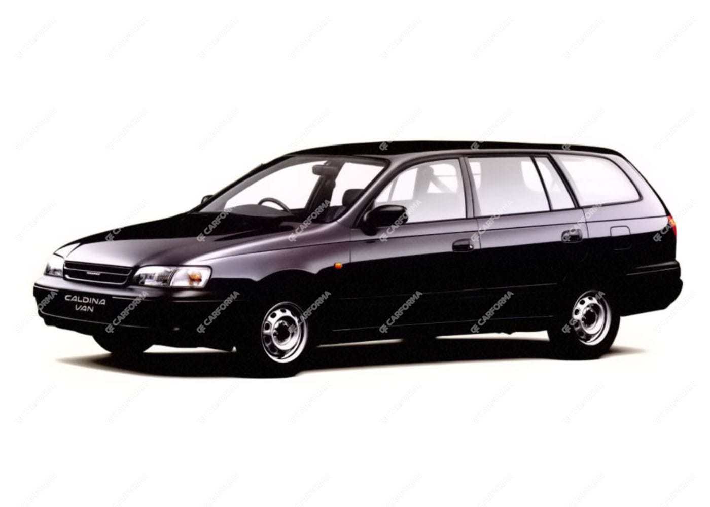 Ворсовые коврики на Toyota Caldina (T19) 1992 - 2002