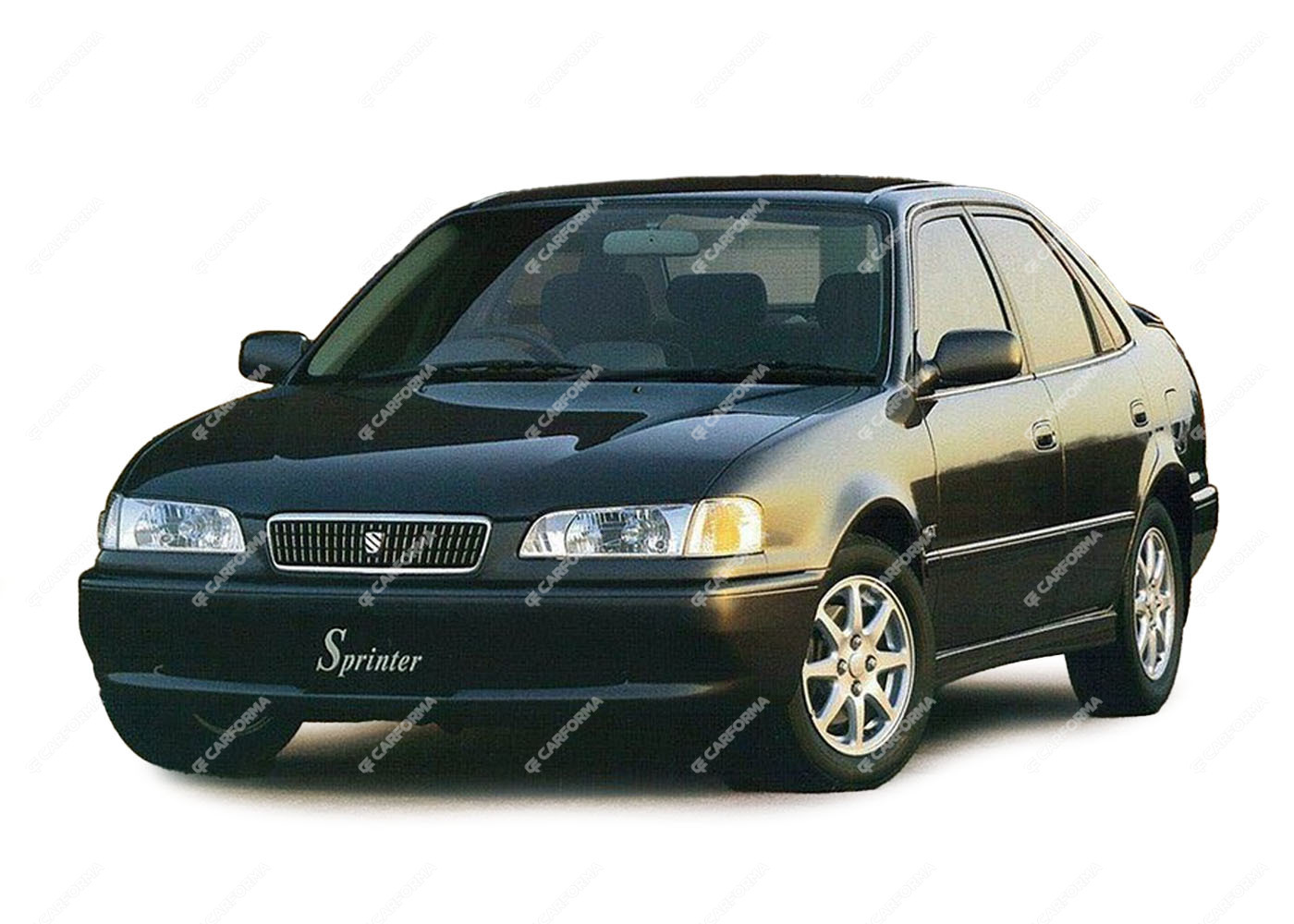 Ворсовые коврики на Toyota Sprinter (E11) 1995 - 2000