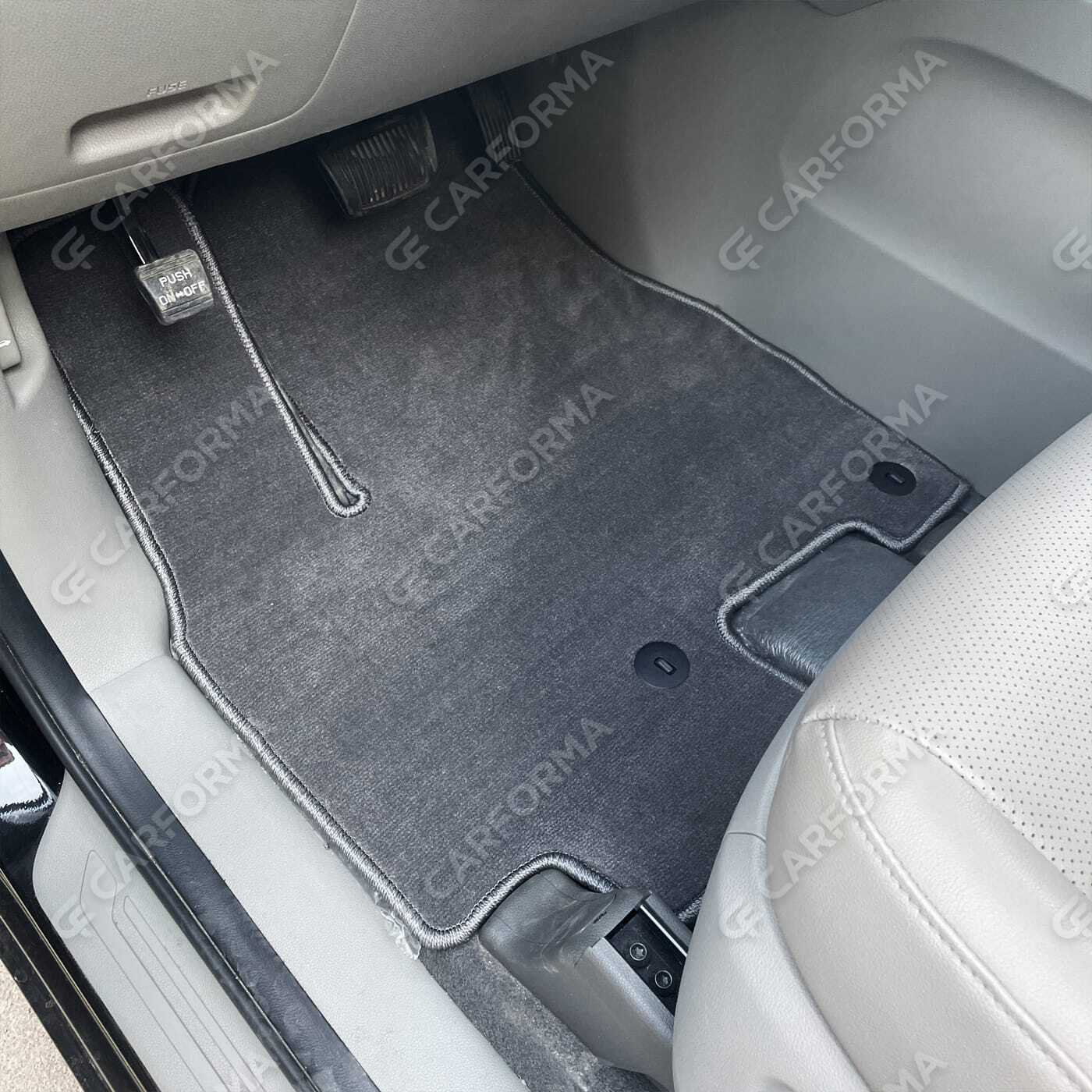 Ворсовые коврики на KIA Carnival III 7 мест 2014&nbsp;-&nbsp;2021 в Петрозаводске