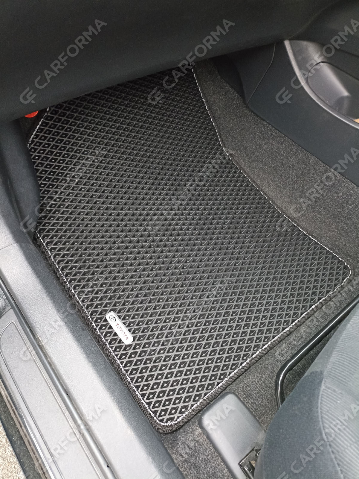 Ворсовые коврики на Toyota Corolla Axio (E14) 2006&nbsp;-&nbsp;2012 в Петрозаводске