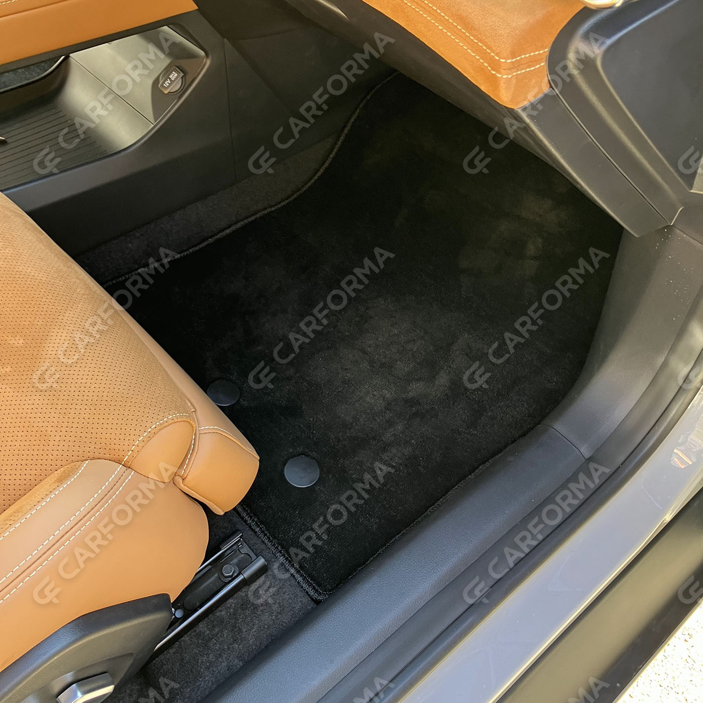 Ворсовые коврики на Mazda EZ-6 2024&nbsp;-&nbsp;2026 в Петрозаводске