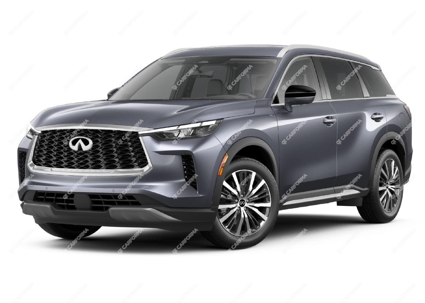 Ворсовые коврики на Infiniti QX60 II 2021 - 2025