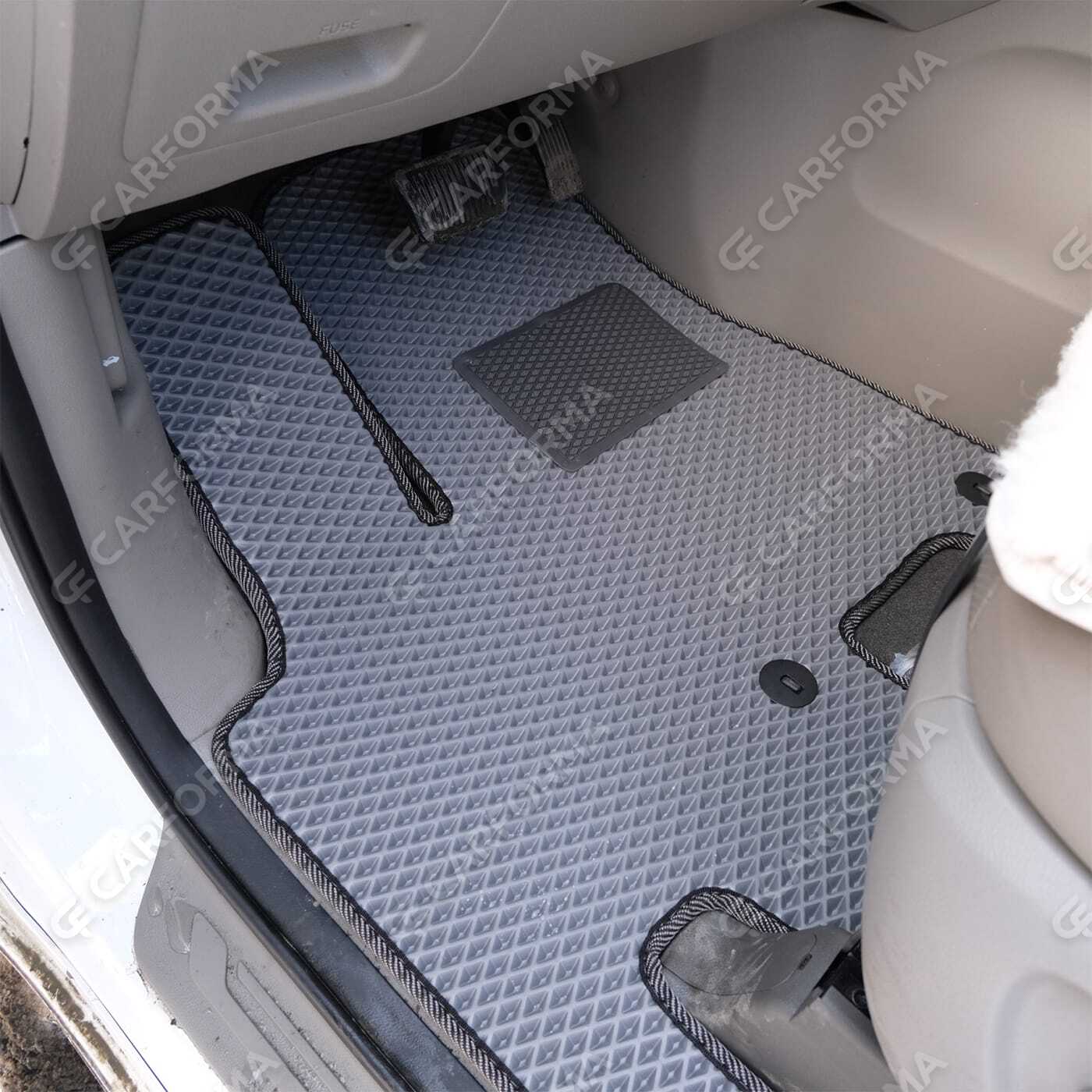 Ворсовые коврики на KIA Carnival III 7 мест 2014&nbsp;-&nbsp;2021 в Петрозаводске