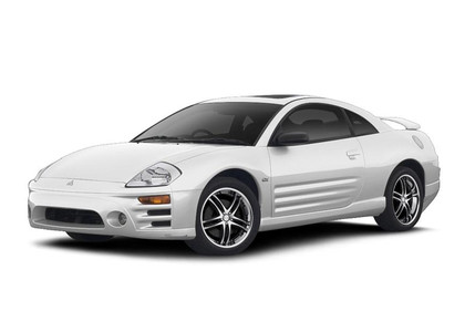 Ворсовые коврики на Mitsubishi Eclipse III 1999 - 2005 в Петрозаводске