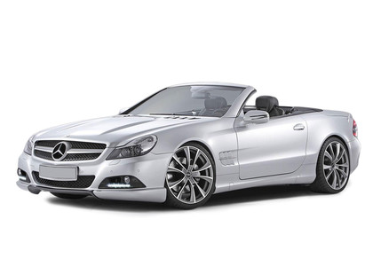 Ворсовые коврики на Mercedes SL (R230) 2001 - 2011 в Петрозаводске