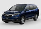EVA коврики на Honda Pilot III 2015 - 2022 в Петрозаводске