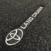Ворсовые коврики на Toyota Land Cruiser 100 1998 - 2007 в Петрозаводске