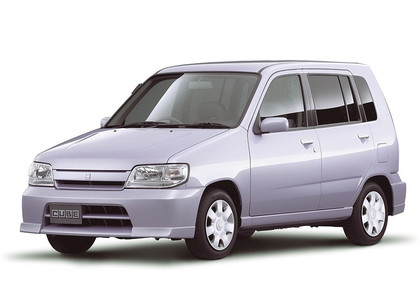 Ворсовые коврики на Nissan Cube I 1998 - 2002 в Петрозаводске