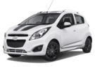 Ворсовые коврики на Chevrolet Spark III 2009 - 2023 в Петрозаводске