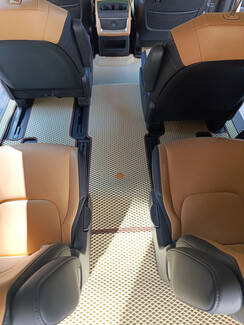 EVA коврики на KIA Carnival IV 11 мест 2020 - 2025 в Петрозаводске EVA коврики на KIA Carnival IV 11 мест 2020 - 2025 в Петрозаводске