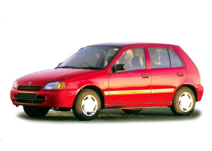Ворсовые коврики на Toyota Starlet (P90) 1995 - 1999 в Петрозаводске