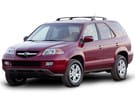 Ворсовые коврики на Acura MDX I 2000 - 2006 в Петрозаводске