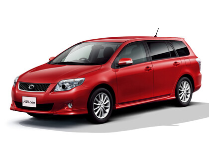 Ворсовые коврики на Toyota Corolla Fielder (E14) 2006 - 2012 в Петрозаводске