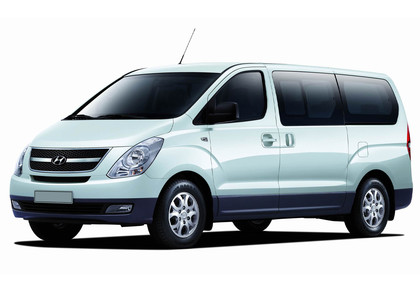 Ворсовые коврики на Hyundai H1 II 2007 - 2022 в Петрозаводске