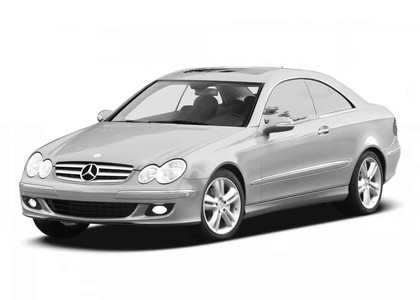 Коврики на Mercedes CLK (C209) 2002 - 2009 в Петрозаводске