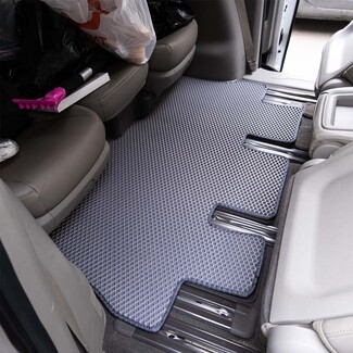 Ворсовые коврики на KIA Carnival III 9 мест и 11 мест 2014 - 2021 в Петрозаводске Ворсовые коврики на KIA Carnival III 9 мест и 11 мест 2014 - 2021 в Петрозаводске