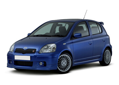 Ворсовые коврики на Toyota Yaris I 1999 - 2005 в Петрозаводске