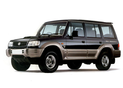 Ворсовые коврики на Hyundai Galloper II 1997 - 2003 в Петрозаводске