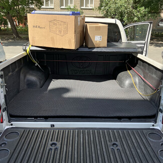 Ворсовые коврики на Toyota Hilux VII 2008&nbsp;-&nbsp;2015 в Петрозаводске