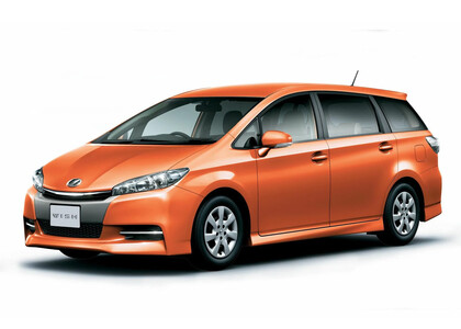 Ворсовые коврики на Toyota Wish II 2009 - 2017 в Петрозаводске